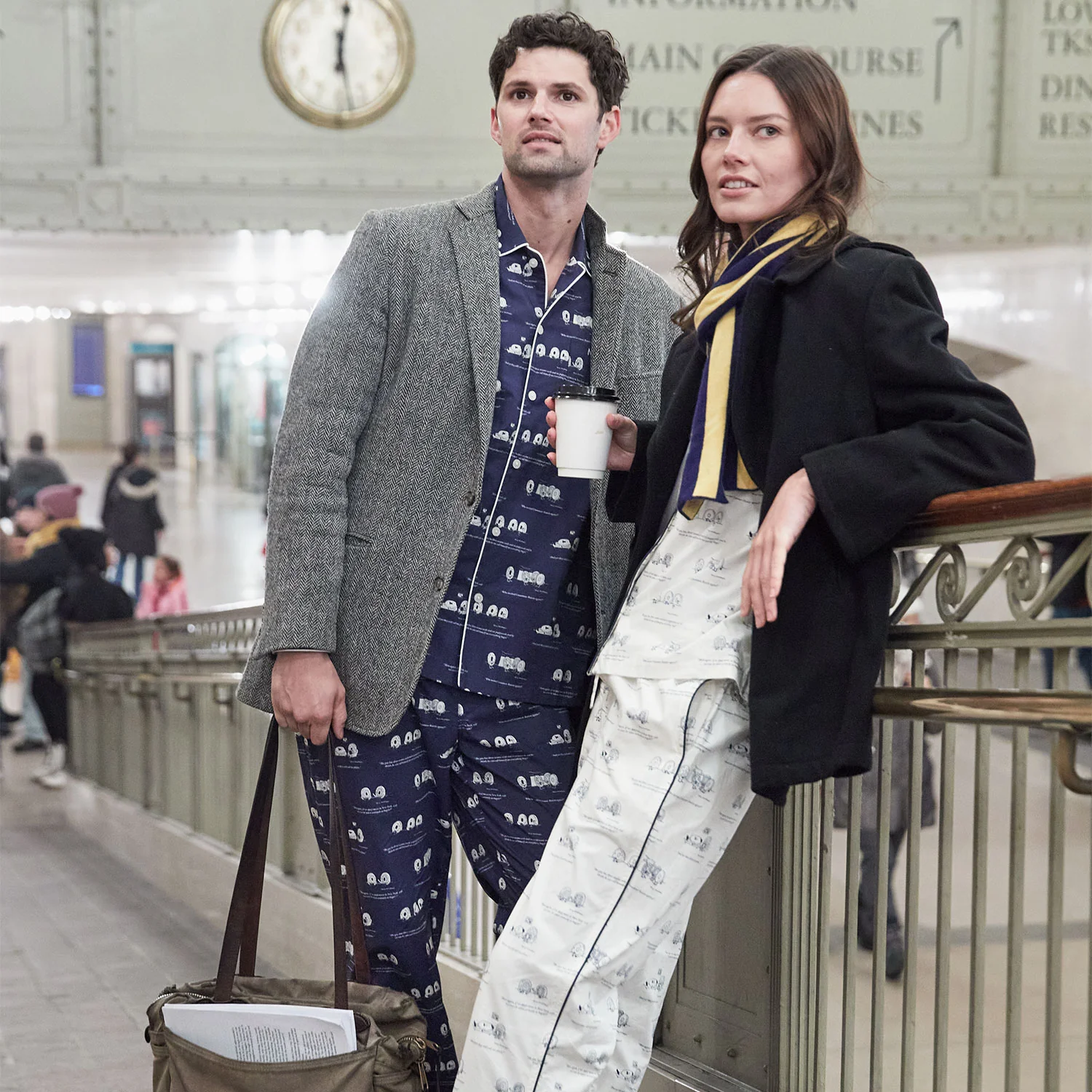 The Dozin’ Bagels Pajamas by Sleepy Jones, Women’s Fit - Image 4